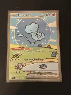Pokemon Bubble Mew ex 232/091 SV: Paldean Fates Special Illustration Rare Holo - Image 1
