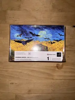 Pokemon Center x Van Gogh Museum Corviknight Wheatfield w/ Crows Double Deck Box - Image 1