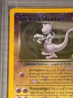 Wizards of the Coast Rocket's Mewtwo 2003 Best of Game Winner PSA 7 #8 - Image 3