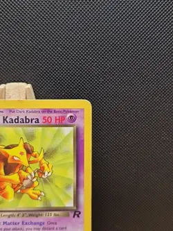 Pokemon 2000 WOTC 1st Edition Team Rocket Dark Kadabra 39/82 - Moderate Play - Image 4