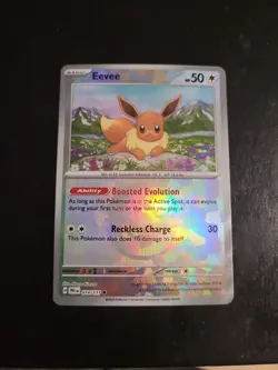 Eevee 074/131 - Poke Ball Reverse Holo - Prismatic Evolutions Pokemon NM - Image 1