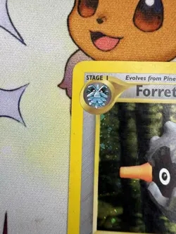 Pokemon TCG Forretress 2/75 Neo Discovery Holo Swirl Rare MP Vintage WOTC - Image 4