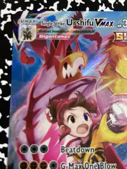 Single Strike Urshifu VMAX TG19/TG30 Pokemon Brilliant Stars Near Mint NM - Image 2