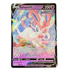 Pokemon TCG Sylveon V Sylveon Ultra Rare Holo - Image 1