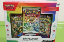 FIRST PARTNER ILLUSTRATION COLLECTION TCG POKEMON (FACTORY SEALED) SERIES 1 BOX - Image 1