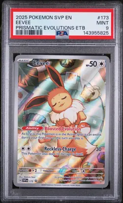 Eevee 173 Black Star Promo Pokemon PSA 9 - Image 1