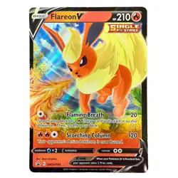 Flareon V SWSH149 Sword & Shield Black Star Promos Ultra Rare Holo Pokemon TCG - Image 1