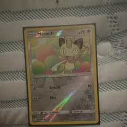 The Pokemon Company Meowth 125/181 Sm-Team Up Reverse Holo Common 70 HP - Image 1