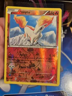 Ponyta - 14/106 - Reverse Holo - Pokemon - LP - Image 2