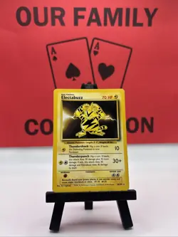 Electabuzz 020/102 Base Set WOTC Pokemon TCG Regular Rare 1999 LP - Image 1