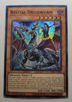 Yu-Gi-Oh Bystial Druiswurm Super Rare 1st Edition DABL-EN008 - Image 1
