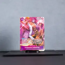 One Piece TCG Donquixote Doflamingo OP14-069 SR Alt Art Azure Sea's Seven - Image 1