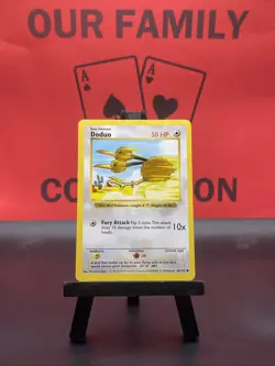 Doduo 48/102 Shadowless Base Set Common Regular 1999 WOTC Pokemon TCG MP - Image 1
