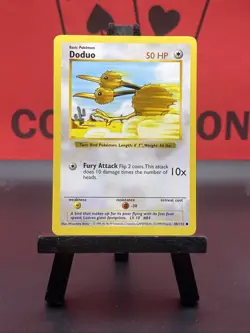 Doduo 48/102 Shadowless Base Set Common Regular 1999 WOTC Pokemon TCG MP - Image 2