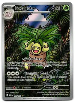 Exeggutor 135/132 - Mega Evolution Illustration Rare Pokemon TCG - NM Card - Image 1