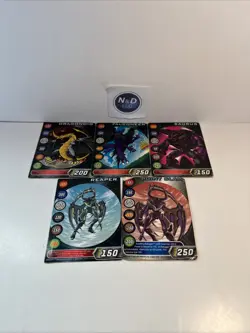 Bakugan HSP GATE Card Lot of 25- Vintage, OG Original Collection RARE - Image 2