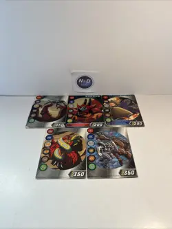 Bakugan HSP GATE Card Lot of 25- Vintage, OG Original Collection RARE - Image 3
