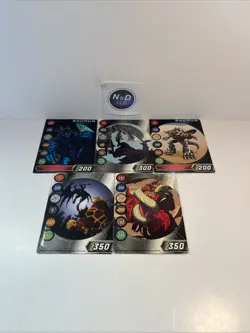 Bakugan HSP GATE Card Lot of 25- Vintage, OG Original Collection RARE - Image 5