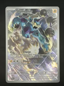 Thundurus Holo Promo SV: Scarlet & Violet Promo Cards 209 NM - Image 3
