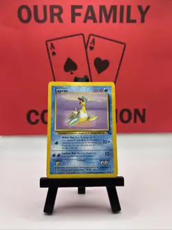 Lapras 25/62 Fossil WOTC Pokemon TCG Regular Rare 1999 MP - Image 1