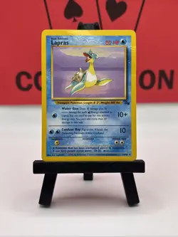Lapras 25/62 Fossil WOTC Pokemon TCG Regular Rare 1999 MP - Image 2