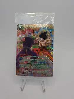 Dragon Ball Super Card Game Son Goku Fated Rival BT18-069 SPR SEALED TOPPER - Image 1