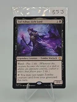 Zul Ashur, Lich Lord Foundations #77 Fdn Regular English Mtg - Image 2