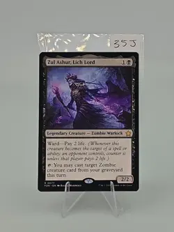 Zul Ashur, Lich Lord Foundations #77 Fdn Regular English Mtg - Image 3