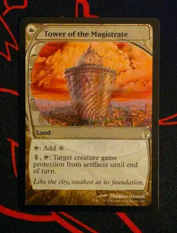 MTG Tower of the Magistrate (Future Sight) x1 Near Mint from Mystery Booster 2 - Image 1