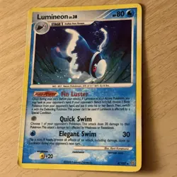 LUMINEON 4/100 HOLO RARE STORMFRONT POKEMON - Image 2