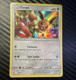 Wizards Eevee 48/64 Jungle 1st Edition Holo Rare Pokemon TCG 1999 Eng - Image 1