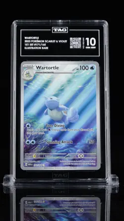 Wartortle 171/165 TAG 10 Illustration Rare 151 Pokemon - Image 1