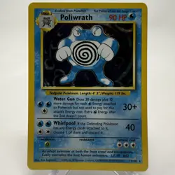 Pokemon TCG Poliwrath Base Set 13/102 Holo 1999-2000 Wizards Base Set Holo Rare - Image 1