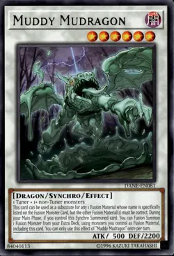 YuGiOh Dark Neostorm #DANE-EN081 Muddy Mudragon Rare - Image 1