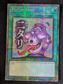Yu-Gi-Oh! Pot of Avarice STARLIGHT / RA05-EN114 1st Edition MINT D08 - Image 1