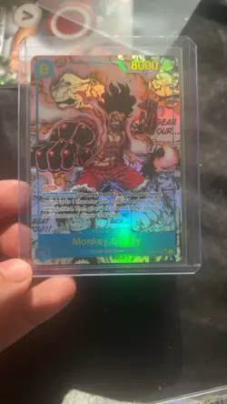 One Piece TCG OP11-118 A Fist of Divine Speed Monkey.D.Luffy (118) (Manga) - Image 1