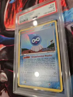 PSA 9 MINT Rain Castform Reverse Holo EX Delta Species #26 Pokemon Card - Image 3