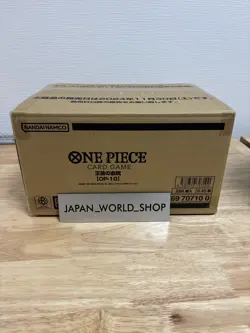 1 Case 12 Booster Box ONE PIECE Card Game Royal Blood OP-10 Box Japanese NEW - Image 1