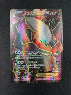 Pokemon Darkrai-EX Holo Full Art Ultra Rare TCG Card Breakpoint 118/122 - Image 1