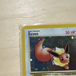 Pokemon Eevee Wotc Promo 11/53 Holo Promo 30 HP English Card 2000 - Image 2