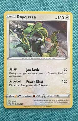 Rayquaza SWSH029 SWSH: Sword & Shield Promo Cards Holo - Image 1