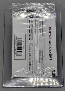 Pokemon Fossil Museum: Chicago Field Museum Archeops Promo Card SEALED - Image 2