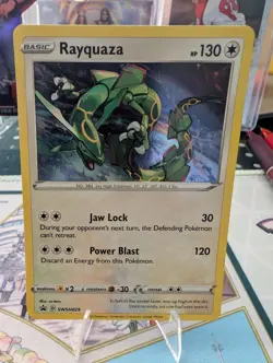 Rayquaza SWSH029 SWSH: Sword & Shield Promo Cards Holo - Image 1