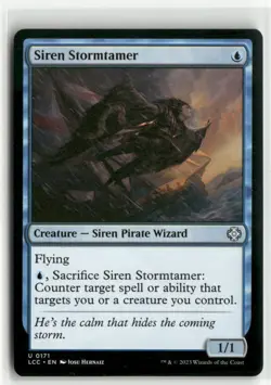 Siren Stormtamer Commander The Lost Caverns of Ixalan MTG NM - Image 1