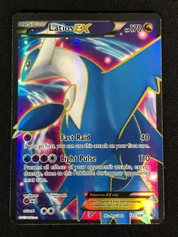 Pokemon Latios EX 101/108 Ultra Rare Holo (LP) - Image 1