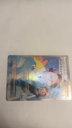 Pokemon TCG Fossil Researcher 110/111 Full Art Holo Ultra Rare XY Furious Fists - Image 5