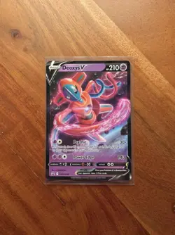 Deoxys V SWSH266 (NM) - Sword & Shield Black Star Promo - Pokemon TCG - Image 1