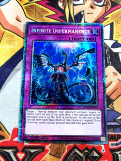 Infinite Impermanence mp25-en032 1st Edition (NEW) Starlight Rare Yu-Gi-Oh! - Image 1