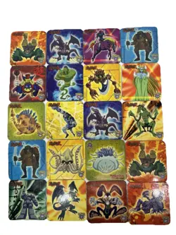 Yu-Gi-Oh! Panini Staks Magnets Lot Of 70 And 16 Foils - Image 1