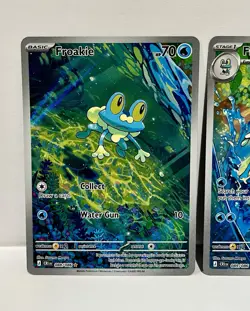 Froakie 088/086 Frogadier 089/086 Chaos Rising Illustration Rares Full Art Holo - Image 3